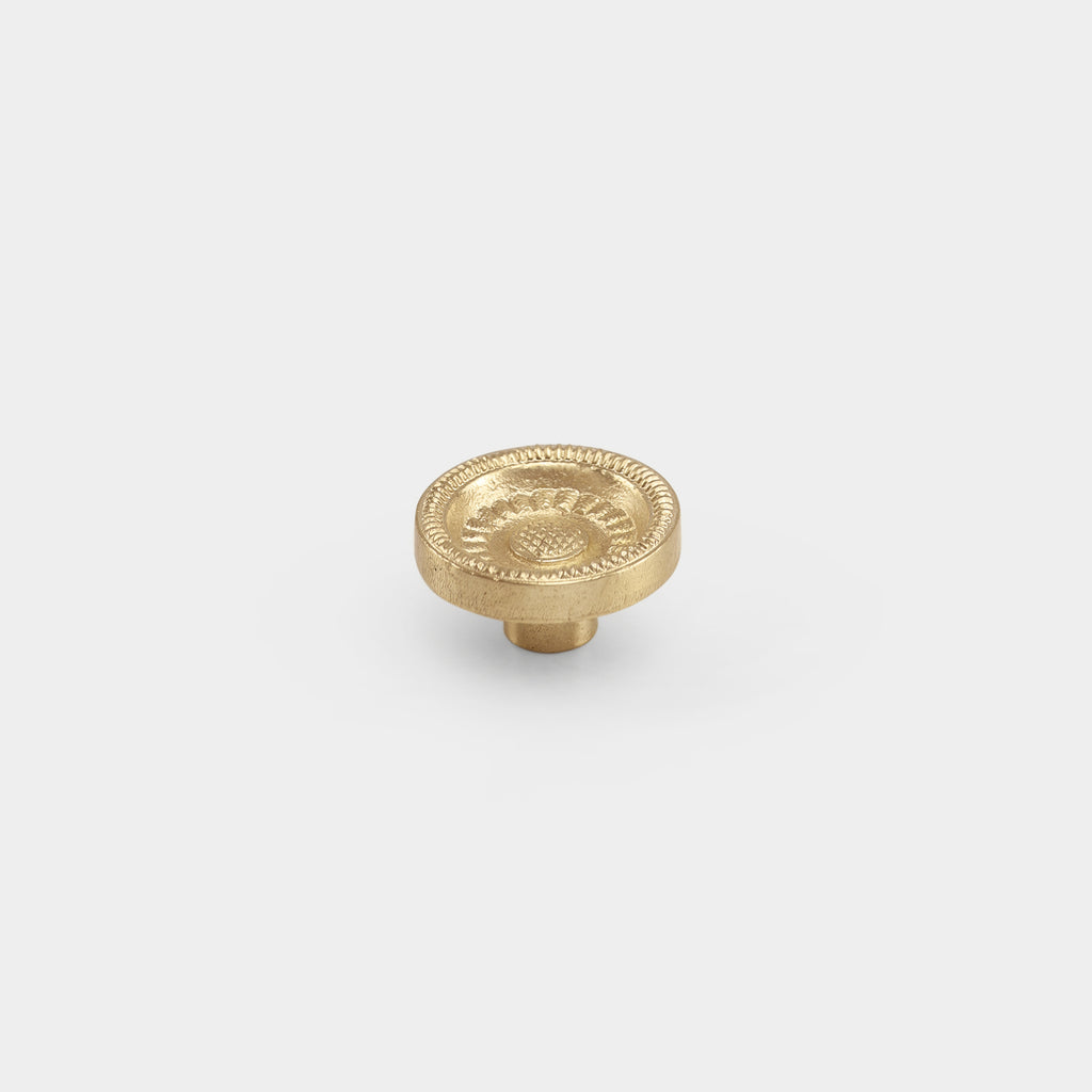 Desmalter drawer knob brass, adding a touch of opulence to your storage solutions.