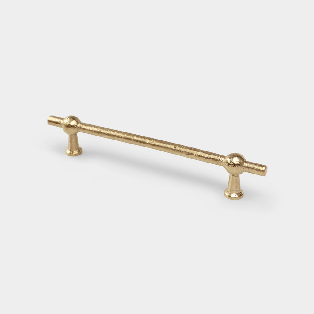 Dunand medium brass pull appliance, adding refined elegance to your appliances.