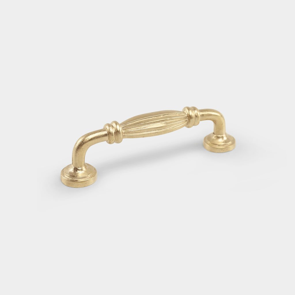 Groult small brass pull handle, exuding understated elegance and functionality, perfect for compact spaces