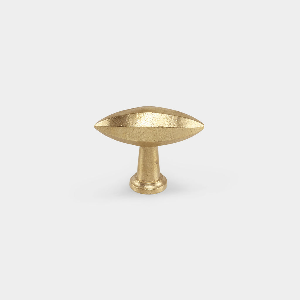 Monvel brass cabinet knob, a timeless accent for your cabinetry.