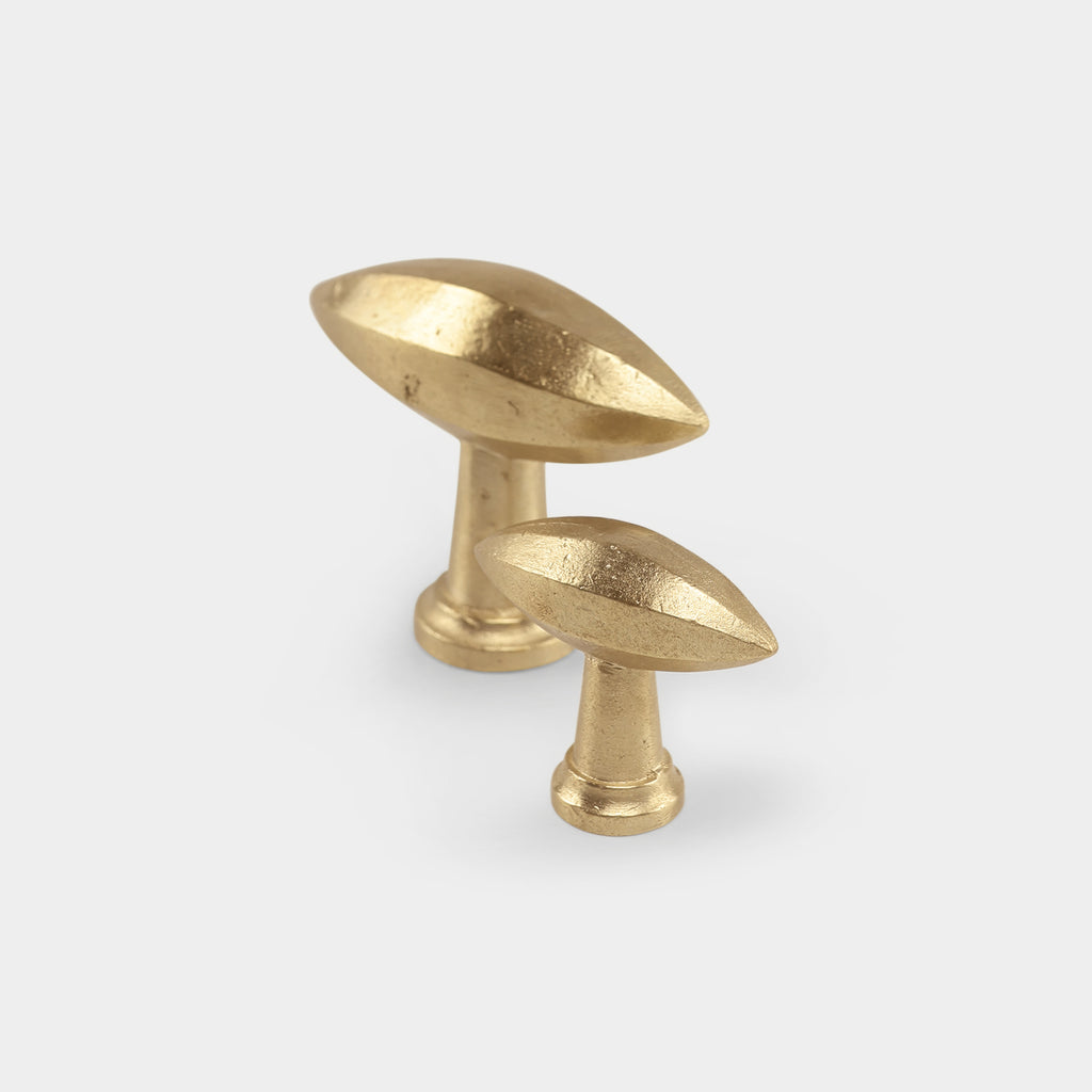 Monvel Brass handle knob, combining timeless style with functional elegance