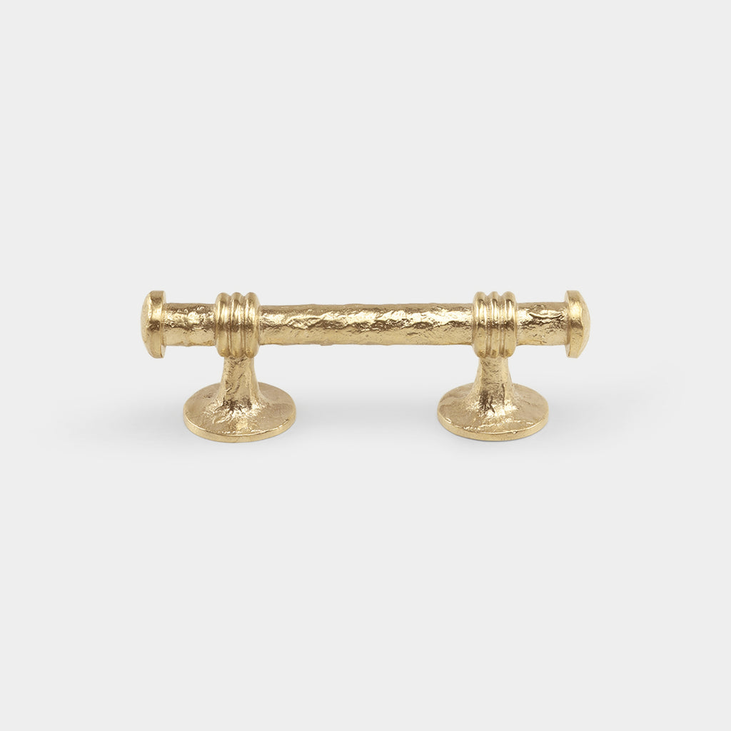 Moreux brass drawer pull, infusing elegance into your storage solutions.