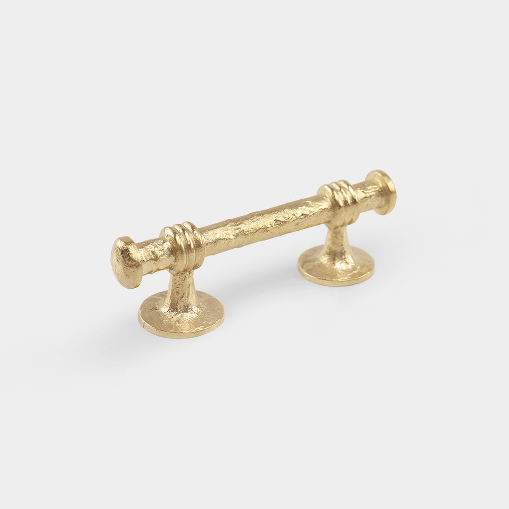 Moreux Brass pull handle, combining luxury with functionality, ideal for upscale interiors.