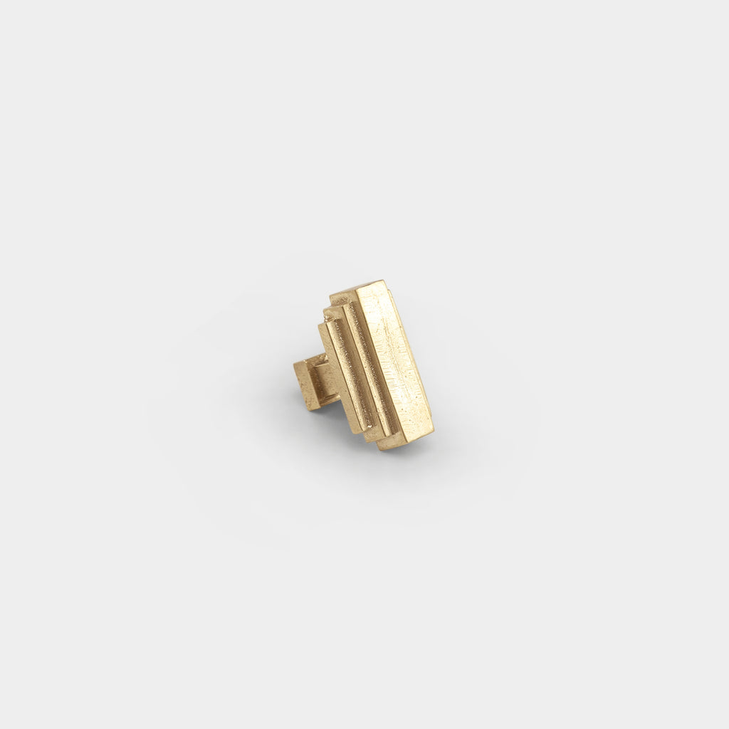 Patout Brass pull knob offering a blend of style and functionality.