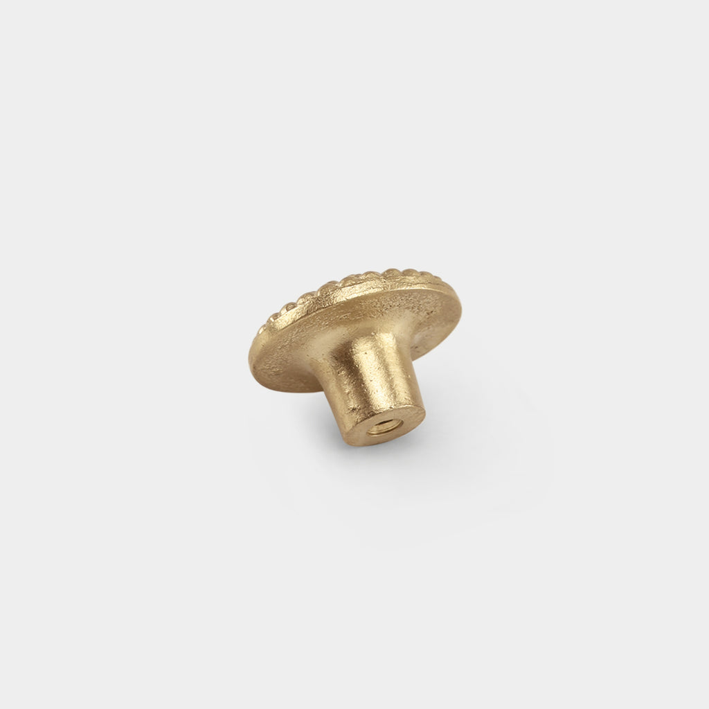 Remon luxury medium brass knob, combining timeless elegance with functionality