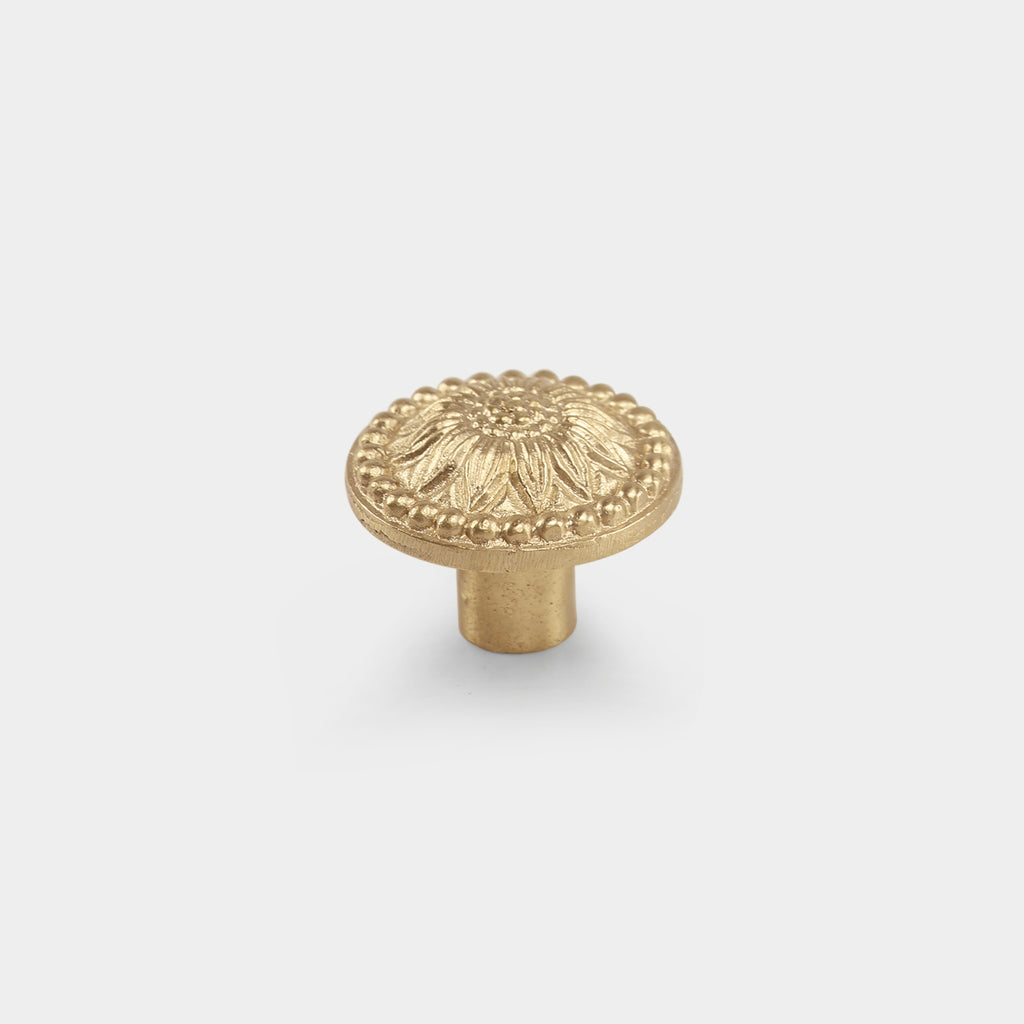 Riesener brass cabinet knob, adding elegance to your cabinetry.